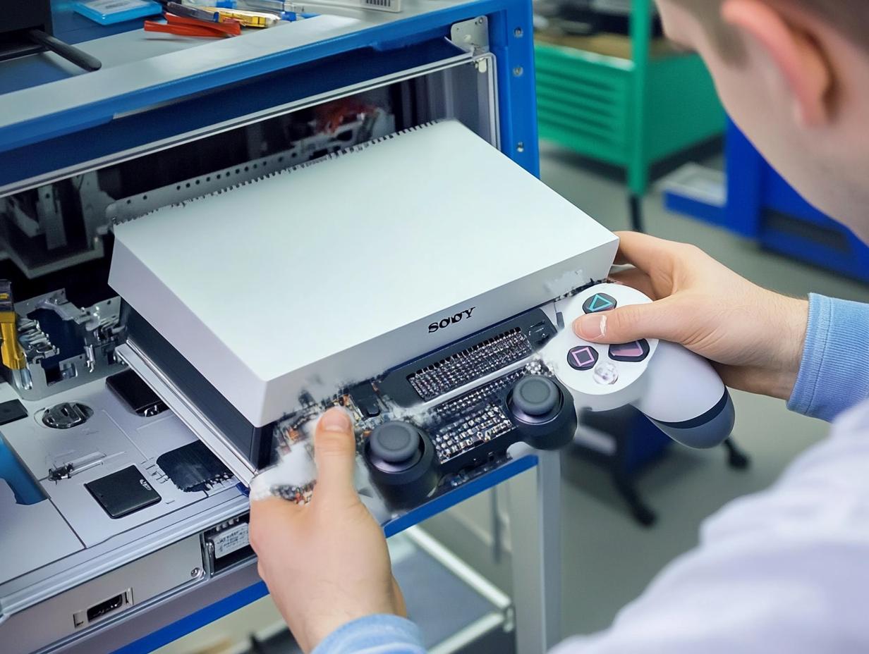 Профессиональный ремонт Sony PlayStation 3 Slim в Санкт-Петербурге