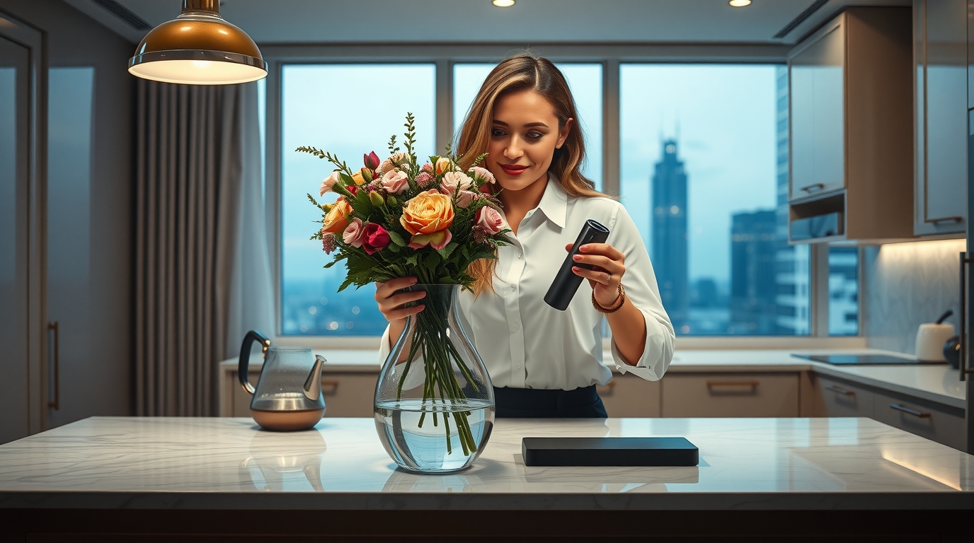 стеклянная ваза купить