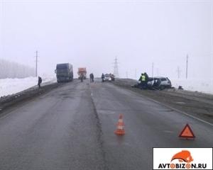 В Кинельском районе в ДТП на встречке погибли два пассажира ВАЗ-21114