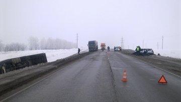 Под Самарой «пятерка» протаранила иномарку, один человек погиб