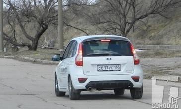 Lada Kalina Sport «засветилась» на улицах Тольятти
