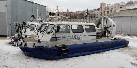 До Рождествено начали ходить суда на воздушной подушке