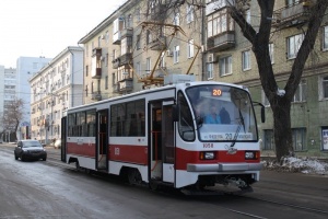 В центре Самары изменится схема движения трамваев