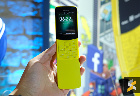 Новое устройство Nokia с возвратом,   8110 4G   наконец прибыл в Малайзию