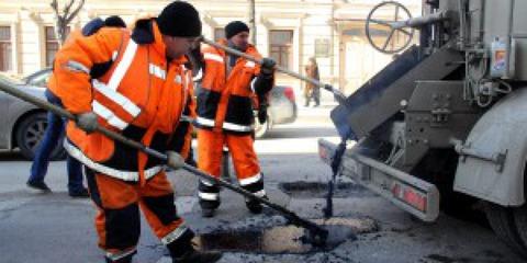 Ямочный ремонт дорог в Самаре выполнен на треть от плана